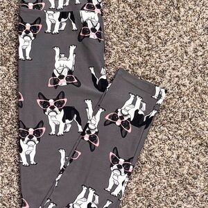 New LuLaRoe Vintage Frenchie Print. One Size